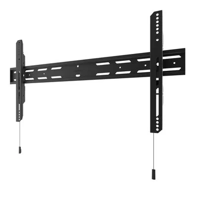 Kanto Black Fixed Wall Mount For Greater Than 50" Screens Holds Up To 200 Lbs