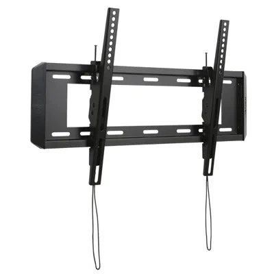 Kanto Black Tilt Wall Mount For Greater Than 50" Screens With Shelving, Holds Up To 150 Lbs