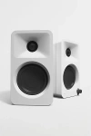 Kanto Ora Powered Reference Desktop Speakers With Bluetooth - Pair In Matte White