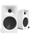 Kanto Ora4 Powered Bluetooth Desktop Speakers - Pair In White