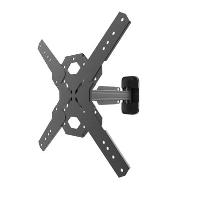 Kanto Ps200 Full Motion Black Wall Mount For 20" - 27" Screens Holds Up To 66 Lbs
