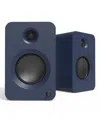 Kanto Ren Powered Bluetooth Bookshelf Speakers - Pair In Dark Blue