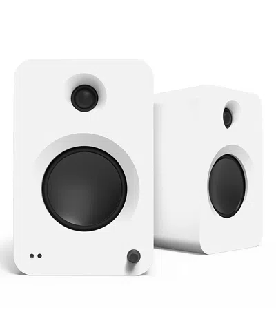 Kanto Ren Powered Bluetooth Bookshelf Speakers - Pair In White
