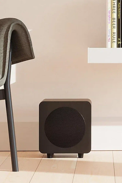 Kanto Sub6 6 In Sealed Powered Subwoofer In Matte Black At Urban Outfitters In Brown