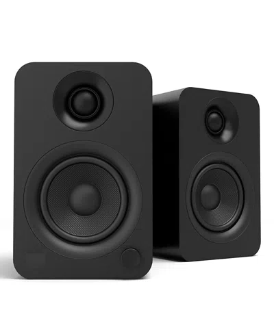 Kanto Yu Powered Bookshelf Speaker With Bluetooth & Rca Input (matte Black) - Pair