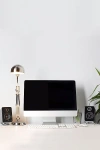 Kanto Yu2 Powered Desktop Speaker Set In Matte Black At Urban Outfitters In Matte Black