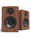 Kanto Yu2 Powered Desktop Speakers - Pair In Brown