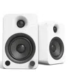 Kanto Yu4 Powered Bookshelf Speakers With Built-in Bluetooth - Pair In Matte White
