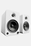 Kanto Yu6 Powered Bluetooth Bookshelf Speaker Set In Matte White At Urban Outfitters