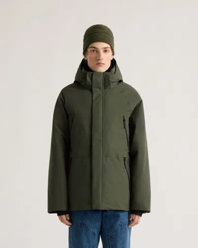 Kanuk Alpin Short Jacket In Hunter Green