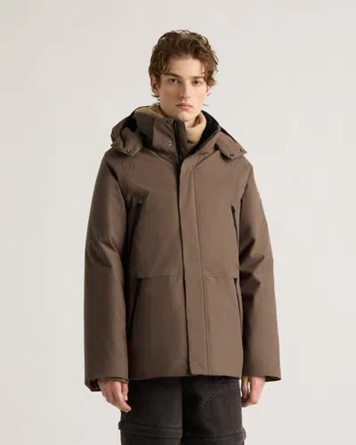 Kanuk Alpin Short Jacket In Taupe