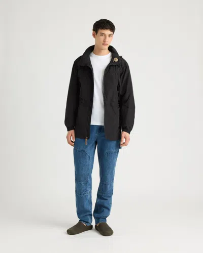 Kanuk Coyote Hooded Windbreaker, Xxl In Black