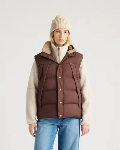Kanuk Douglas Puffer Vest, S In Brown