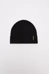 Kanuk Essential Ribbed Beanie In Black In Black