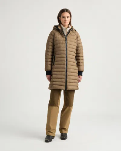 Kanuk Lawrence Down Puffer, Xxs In Dark Honey