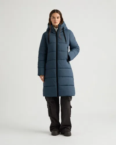 Kanuk Madison Quilted Puffer, Xxs In Slate Blue