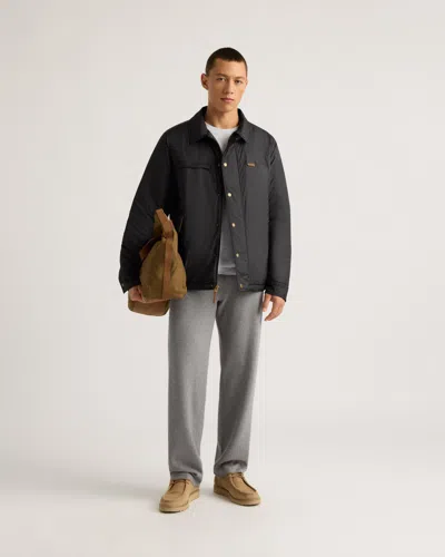 Kanuk Montcalm Quilted Trucker Jacket, S In Black