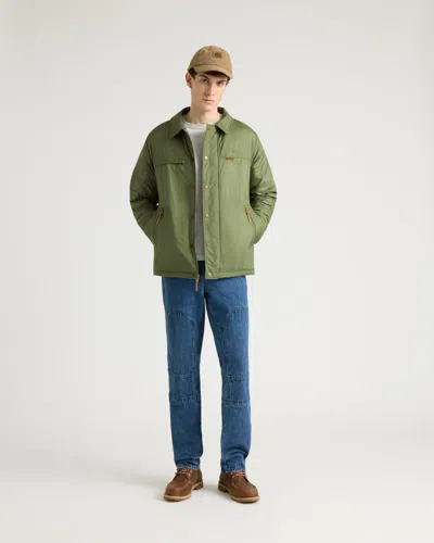 Kanuk Montcalm Quilted Trucker Jacket, S In Green