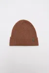 Kanuk Odda Ribbed Beanie In Cinnamon In Brown
