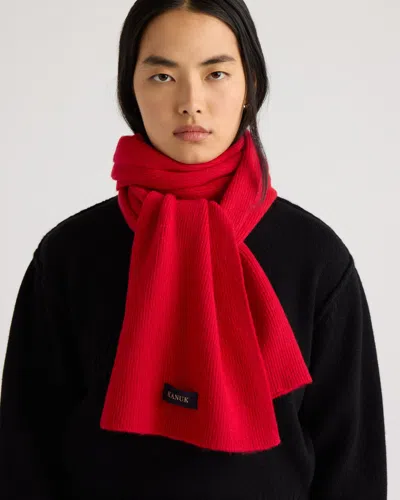 Kanuk Ouelle Rib-knit Th In Red