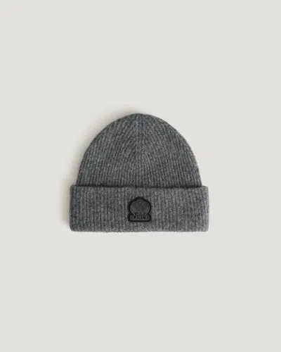 Kanuk Pacome Rib-knit Beanie, Os In Charcoal