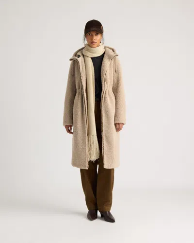 Kanuk Rochelle Sherpa Coat, Xs/s In Neutral