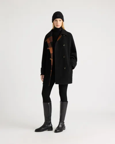 Kanuk Valcourt Double-face Wool Coat, Xs