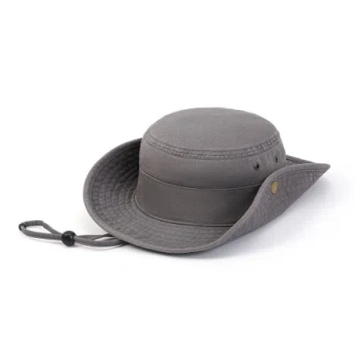 Kanut Sports Cotton Bucket Hat In Gray