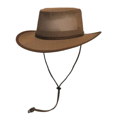 Kanut Sports Durable Mesh Hat In Brown