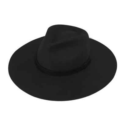 Kanut Sports Flat Brim Hat In Black