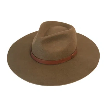 Kanut Sports Flat Brim Hat In Brown
