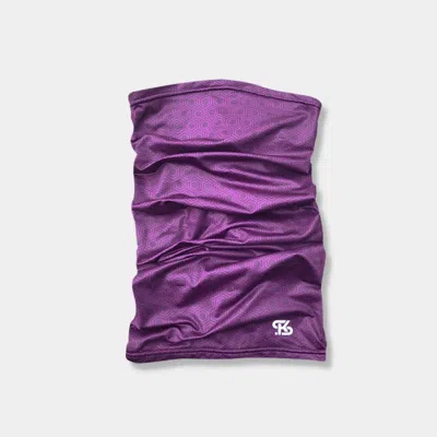 Kanut Sports Patterned Buff In Purple