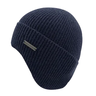 Kanut Sports Smoky Earflap Beanie In Blue