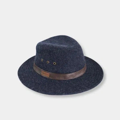 Kanut Sports Wool Safari Hat In Blue
