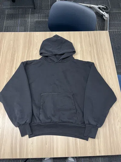 Pre-owned Kanye West 2020 Vision Black Double Layered Hoodie Sample