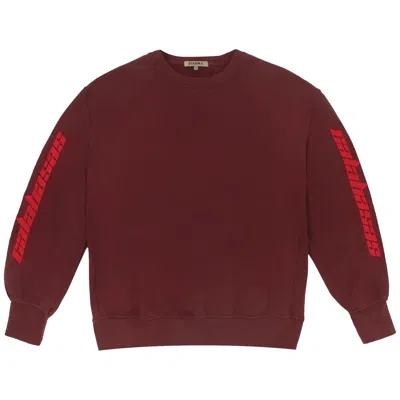 Pre-owned Kanye West Calabasas Crewneck 'scorpio' In Red