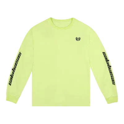 Pre-owned Kanye West Calabasas Long-sleeve 'frozen Yellow'