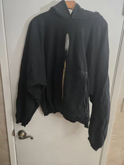 Pre-owned Kanye West Donda 2 Lit Match Hoodie Size Medium In Black