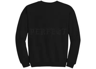 Pre-owned Kanye West Men's  Chicago Pablo Popup Perfect Crewneck Sweatshirt In Black