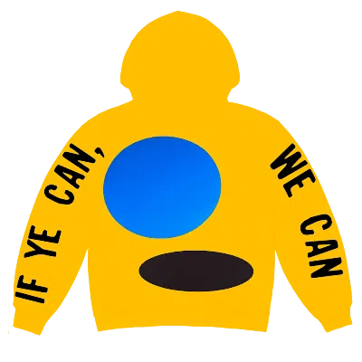 Pre-owned Kanye West Men's  Cpfm For Jik Hoodie In Yellow