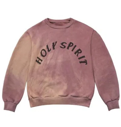 Pre-owned Kanye West Men's  Holy Spirit Crewneck Sweatshirt In Oxen In Brown