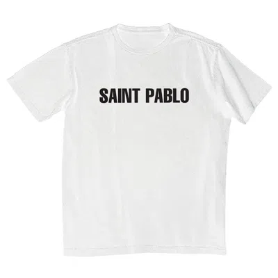 Pre-owned Kanye West Men's  Saint Pablo T-shirt In White