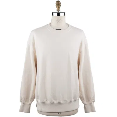 Pre-owned Kanye West Oversize Sweater Crewneck Season 4 100% Cotton Size M Kwmx40 In Beige