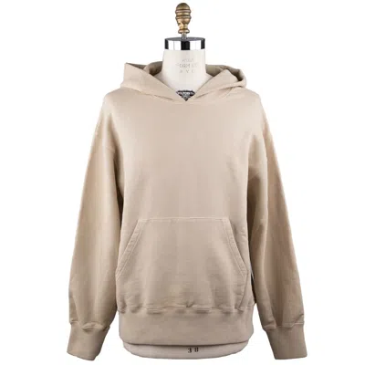 Pre-owned Kanye West Oversize Sweater Hoodie Season 4 100% Cotton Size M Kwmx36 In Beige