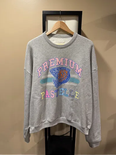 Pre-owned Kanye West Pastelle X  X Complex Con Exclusive Grey Crewneck In Gray