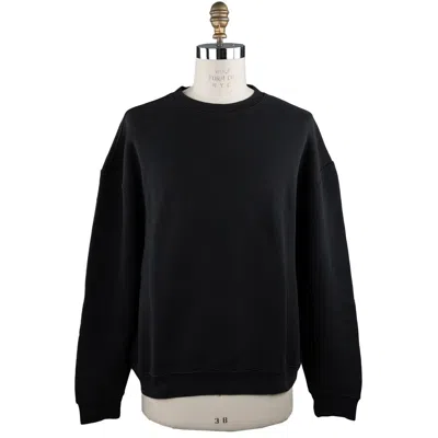 Pre-owned Kanye West Sweater Oversize Crewneck Season 4 100% Cotton Size M Kwmx1 In Black