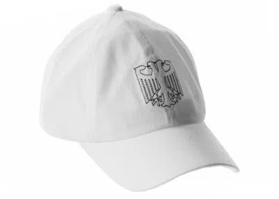 Pre-owned Kanye West Vultures Korea Exclusive Hat In White