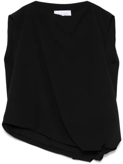 Kaos Asymmetric Top In Black