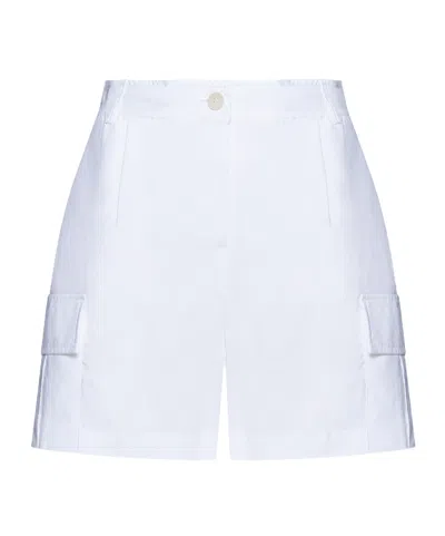 Kaos Cargo Shorts In White