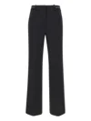 Kaos Chain-trimmed Trousers In Black